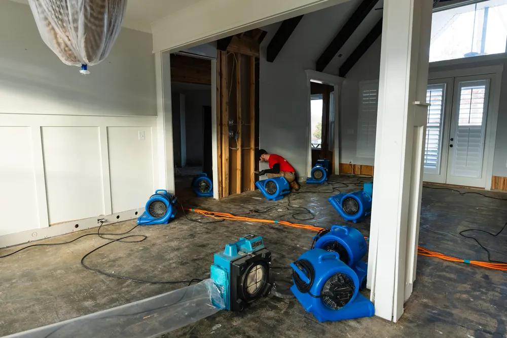 Water damage restoration equipment